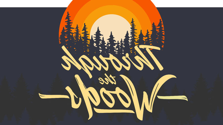 Through the Woods - Step into the Unknown, fall Short Stories contest theme graphic